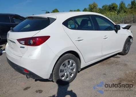 2015 Mazda Mazda3 I Sport из США, поврежденный, VIN 3MZBM1K76FM185123